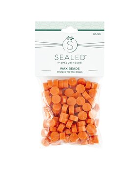 Spellbinders Orange Wax Beads (WS-126)