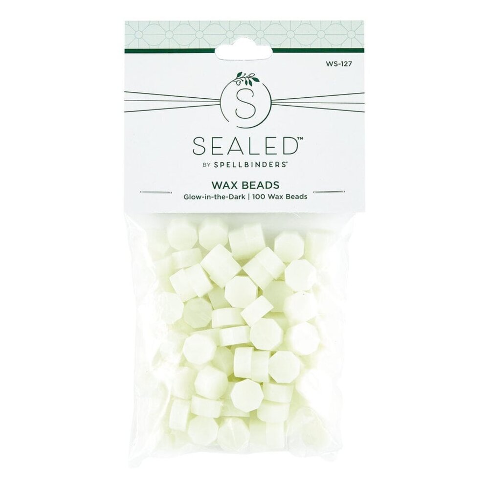 Spellbinders Glow-in-the-Dark Wax Beads (WS-127) Spellbinders Glow-in-the-Dark Wax Beads (WS-127)