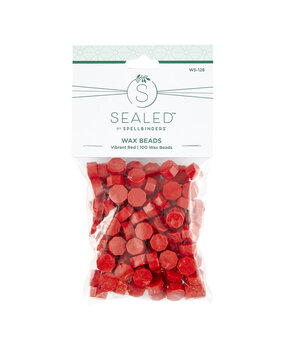 Spellbinders Vibrant Red Wax Beads (WS-128) Spellbinders Vibrant Red Wax Beads (WS-128)