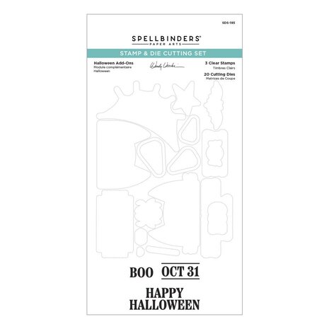 Spellbinders Not Your Ordinary Card Halloween Gifting Stamp & Die Set (SDS-195) Spellbinders Not Your Ordinary Card Halloween Gifting Stamp & Die Set (SDS-195)