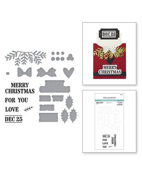 Spellbinders Not Your Ordinary Card Christmas Gifting Stamp & Die Set (SDS-196) Spellbinders Not Your Ordinary Card Christmas Gifting Stamp & Die Set (SDS-196)