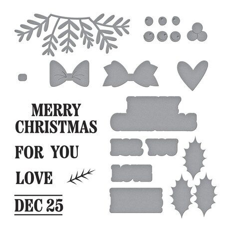 Spellbinders Not Your Ordinary Card Christmas Gifting Stamp & Die Set (SDS-196) Spellbinders Not Your Ordinary Card Christmas Gifting Stamp & Die Set (SDS-196)