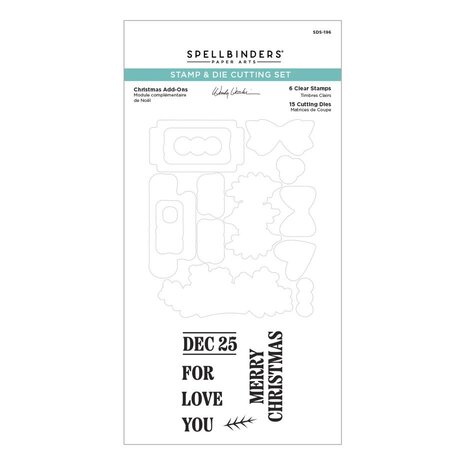 Spellbinders Not Your Ordinary Card Christmas Gifting Stamp & Die Set (SDS-196) Spellbinders Not Your Ordinary Card Christmas Gifting Stamp & Die Set (SDS-196)
