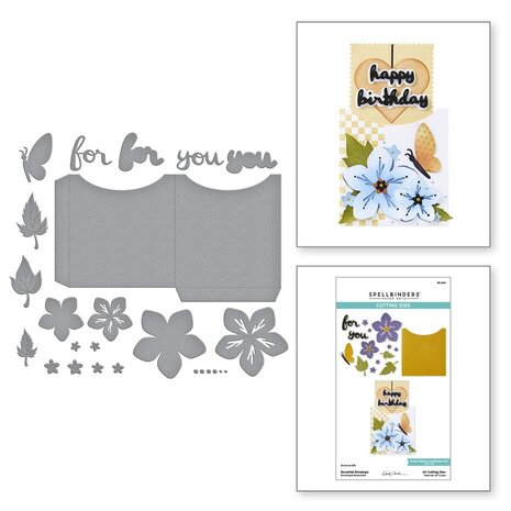 Spellbinders Not Your Ordinary Card Essential Envelope Dies (S6-244) Spellbinders Not Your Ordinary Card Essential Envelope Dies (S6-244)
