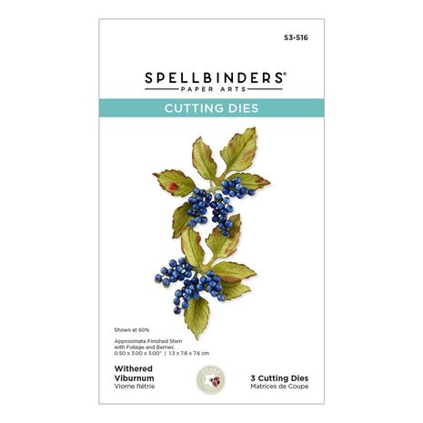 Spellbinders Winter's Grace Garden Withered Viburnum Dies (S3-516)