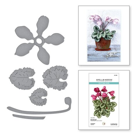 Spellbinders Winter's Grace Garden Cyclamen Dies (S4-1361) Spellbinders Winter's Grace Garden Cyclamen Dies (S4-1361)
