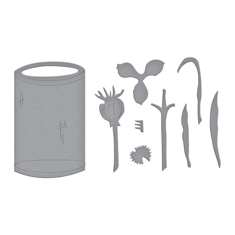 Spellbinders Winter's Grace Garden Paperwhites and Glass Vase Dies (S4-1364) Spellbinders Winter's Grace Garden Paperwhites and Glass Vase Dies (S4-1364)