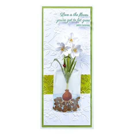Spellbinders Winter's Grace Garden Paperwhites and Glass Vase Dies (S4-1364) Spellbinders Winter's Grace Garden Paperwhites and Glass Vase Dies (S4-1364)