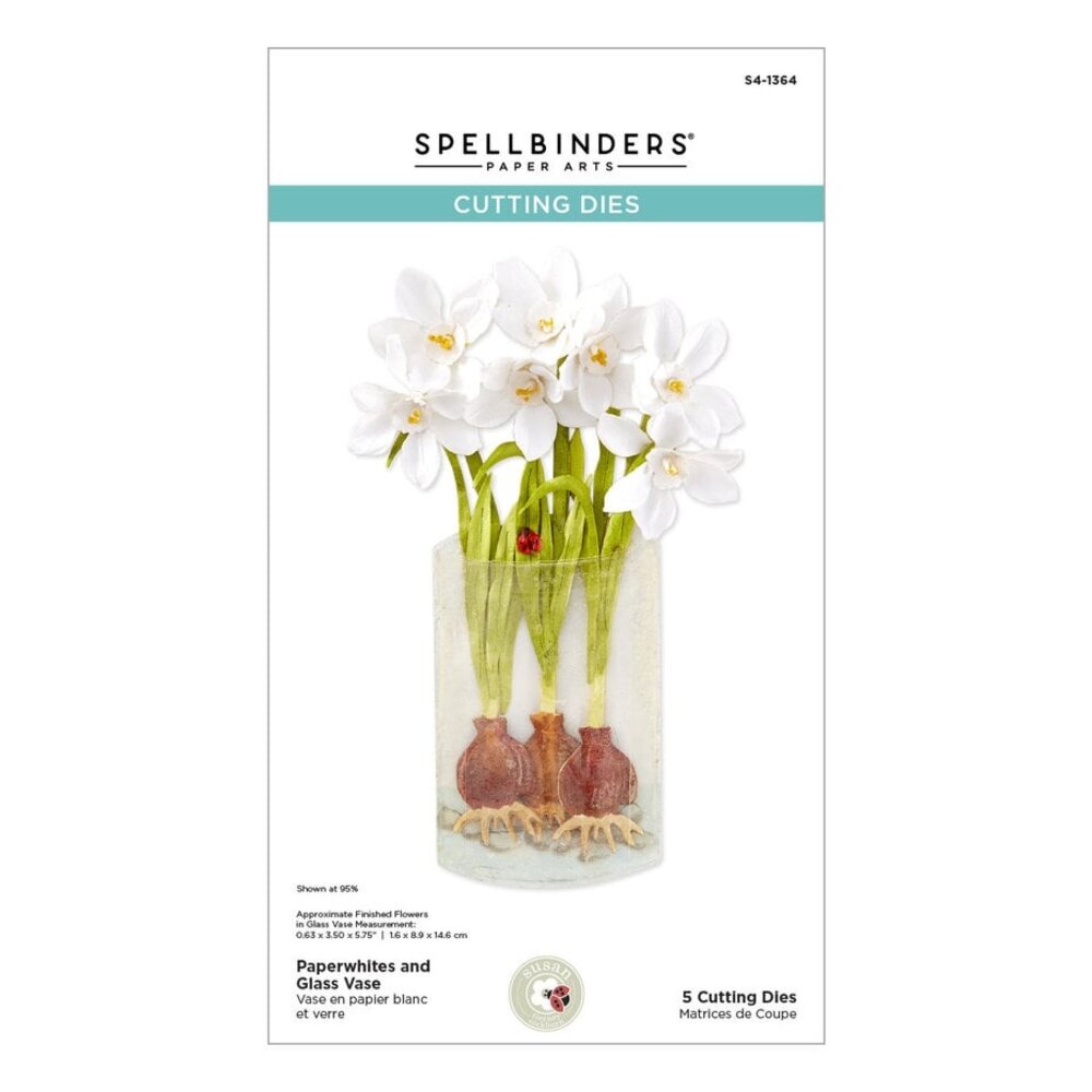 Spellbinders Winter's Grace Garden Paperwhites and Glass Vase Dies (S4-1364) Spellbinders Winter's Grace Garden Paperwhites and Glass Vase Dies (S4-1364)