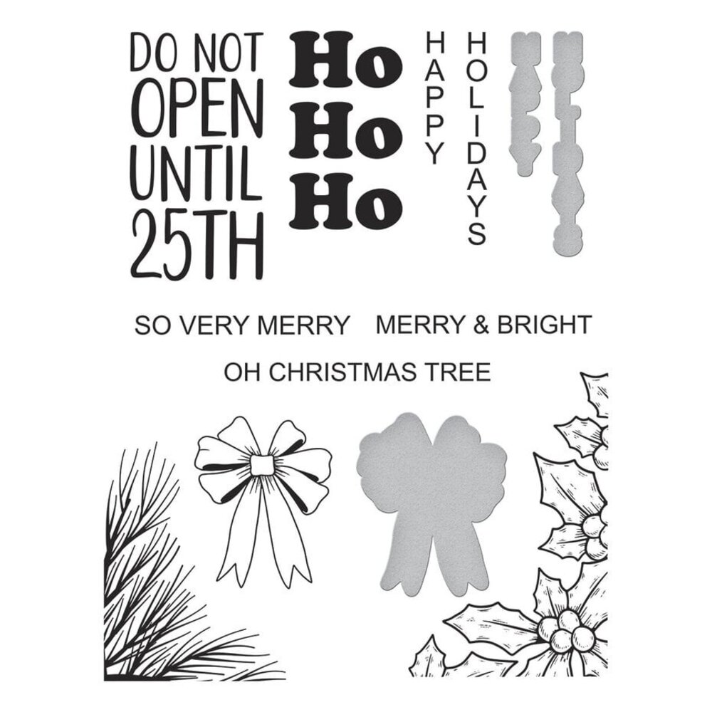 Spellbinders Essential Holiday Essential Tag Accessories Press Plate & Die Set (BP-214) Spellbinders Essential Holiday Essential Tag Accessories Press Plate & Die Set (BP-214)