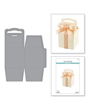 Spellbinders Sealed 3D Christmas Ribbon Box Dies (S6-240) Spellbinders Sealed 3D Christmas Ribbon Box Dies (S6-240)