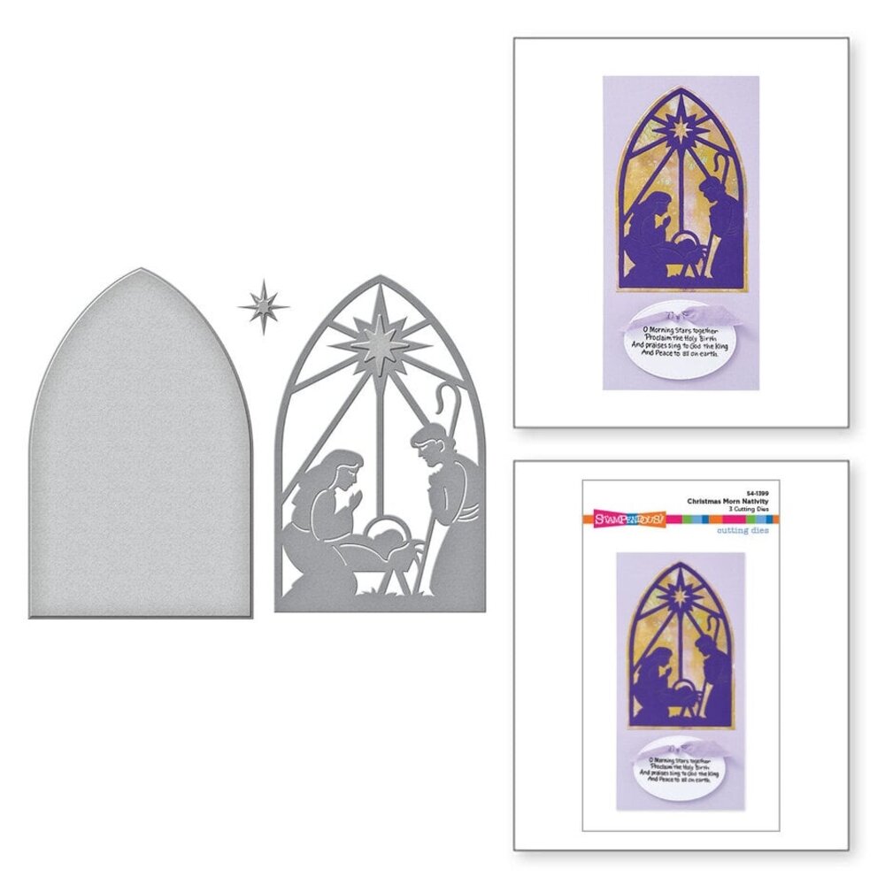 Stampendous! Christmas Morn Nativity Dies (S4-1399) Stampendous! Christmas Morn Nativity Dies (S4-1399)