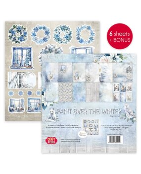 Craft & You Paint Over The Winter 12x12 Inch Paper Pack (6pcs) (CYD-CPS-PT30-6) Craft & You Paint Over The Winter 12x12 Inch Paper Pack (6pcs) (CYD-CPS-PT30-6)