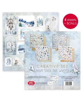 Craft & You Paint Over The Winter 12x12 Inch Creative Set (4pcs) (CYD-CSET-PT30-4) Craft & You Paint Over The Winter 12x12 Inch Creative Set (4pcs) (CYD-CSET-PT30-4)