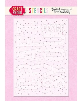 Craft & You Masking Stencil Dots (CYD-SC001)