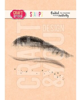 Craft & You Clear Stamp Northern Light (CS042)