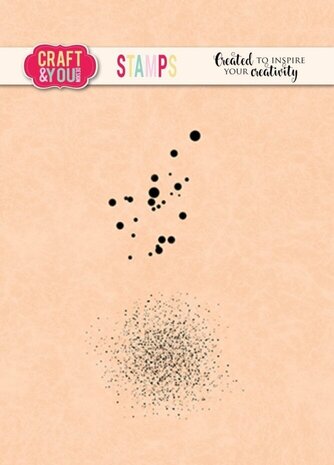 Craft & You Clear Stamp Night Sky (CS043) Craft & You Clear Stamp Night Sky (CS043)