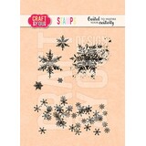 Craft & You Clear Stamp Snowflakes Set (CS045)