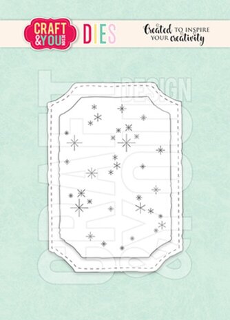 Craft & You Dies ATC Night Sky (CW303) Craft & You Dies ATC Night Sky (CW303)