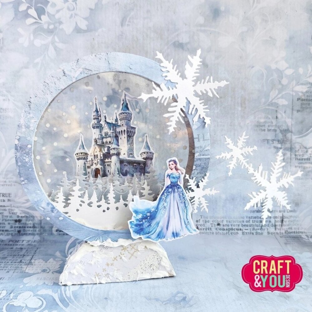 Craft & You Dies Snowflakes Set (CW310) Craft & You Dies Snowflakes Set (CW310)