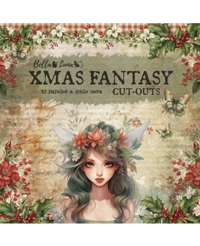 Bella Luna Crafts Xmas Fantasy Cut-Outs 8x8 Inch Collection Pack Bella Luna Crafts Xmas Fantasy Cut-Outs 8x8 Inch Collection Pack