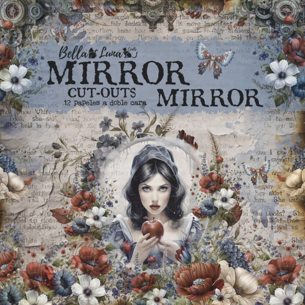 Bella Luna Crafts Mirror Mirror Cut-Outs 8x8 Inch Collection Pack (BLC-0047/R) Bella Luna Crafts Mirror Mirror Cut-Outs 8x8 Inch Collection Pack (BLC-0047/R)