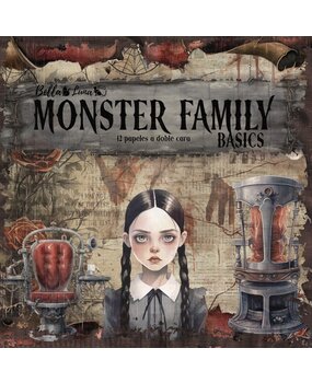 Bella Luna Crafts Monster Family Basics 12x12 Inch Collection Pack (BLC-0049) Bella Luna Crafts Monster Family Basics 12x12 Inch Collection Pack (BLC-0049)