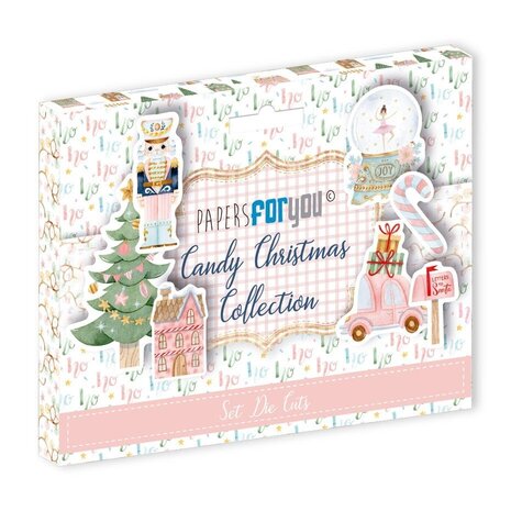 Papers For You Candy Christmas Die Cuts (PFY-13843) Papers For You Candy Christmas Die Cuts (PFY-13843)