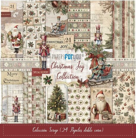 Papers For You Christmas Joy 8x8 Inch Paper Pack (PFY-14145) Papers For You Christmas Joy 8x8 Inch Paper Pack (PFY-14145)