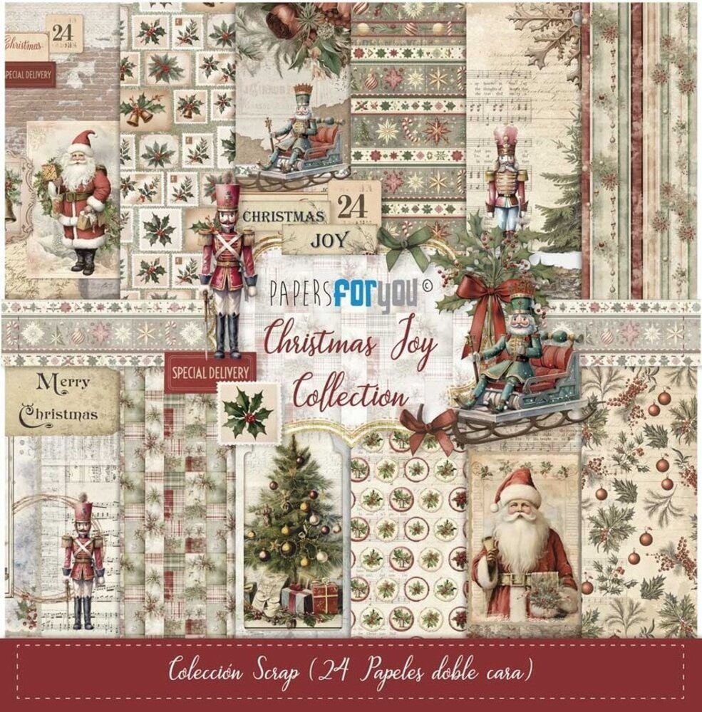 Papers For You Christmas Joy 6x6 Inch Paper Pack (PFY-14146) Papers For You Christmas Joy 6x6 Inch Paper Pack (PFY-14146)