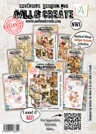 AALL and Create Nautical Wings Bundle (AALL-PCK-NW1) AALL and Create Nautical Wings Bundle (AALL-PCK-NW1)