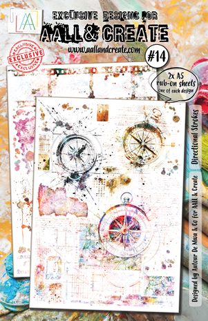 AALL and Create Rub-Ons A5 Directional Strokes (AALL-RO-014) AALL and Create Rub-Ons A5 Directional Strokes (AALL-RO-014)