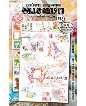 AALL and Create Rub-Ons A5 Cultural Gems (AALL-RO-016)