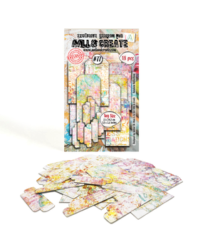 AALL and Create Ephemera Die-cuts Rainbow Reflections (AALL-EP-077)*