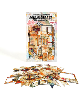 AALL and Create Ephemera Die-cuts Nostalgic Brown (AALL-EP-079)