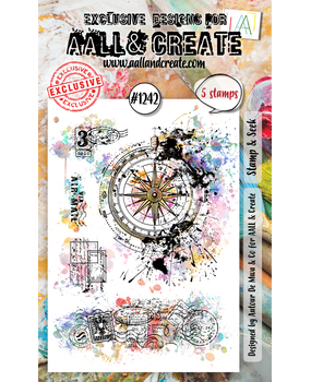 AALL and Create Clear Stamp Set A6 Stamp & Seek (AALL-TP-1242) AALL and Create Clear Stamp Set A6 Stamp & Seek (AALL-TP-1242)