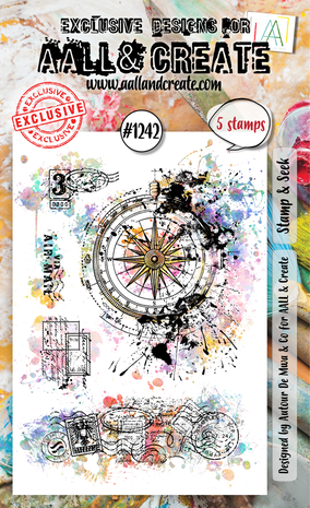 AALL and Create Clear Stamp Set A6 Stamp & Seek (AALL-TP-1242) AALL and Create Clear Stamp Set A6 Stamp & Seek (AALL-TP-1242)