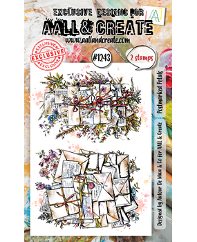 AALL and Create Clear Stamp Set A6 Postmarked Petals (AALL-TP-1243)* AALL and Create Clear Stamp Set A6 Postmarked Petals (AALL-TP-1243)*