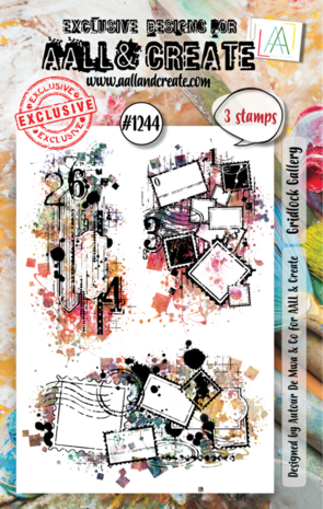 AALL and Create Clear Stamp Set A7 Gridlock Gallery (AALL-TP-1244) AALL and Create Clear Stamp Set A7 Gridlock Gallery (AALL-TP-1244)