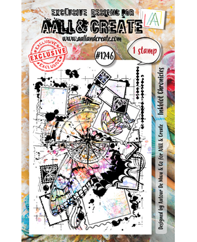 AALL and Create Clear Stamp Set A7 Inkblot Chronicles (AALL-TP-1246) AALL and Create Clear Stamp Set A7 Inkblot Chronicles (AALL-TP-1246)