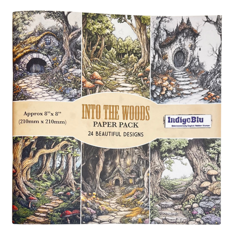 IndigoBlu Into the Woods 8x8 Inch Paper Book (IND1349)