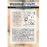 IndigoBlu Journaling Textures 2 A6 Rubber Stamps (IND1329)