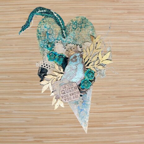 IndigoBlu The Crown A6 Rubber Stamps (IND1330)