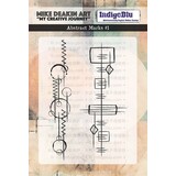 IndigoBlu Abstract Marks A6 Rubber Stamps (IND1331)