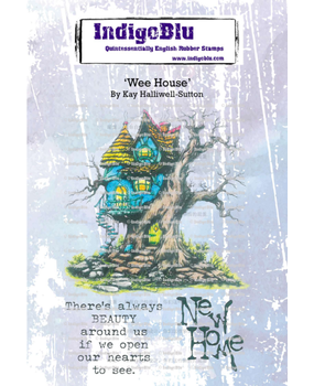 IndigoBlu Wee House A6 Rubber Stamps (IND1342)