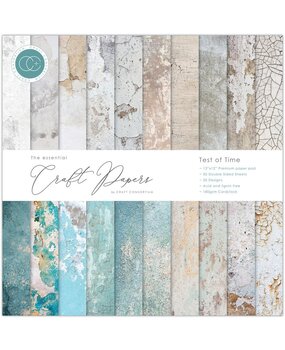 Craft Consortium Essential Craft Papers 12x12 Inch Paper Pad Test of Time (CCEPAD033) Craft Consortium Essential Craft Papers 12x12 Inch Paper Pad Test of Time (CCEPAD033)