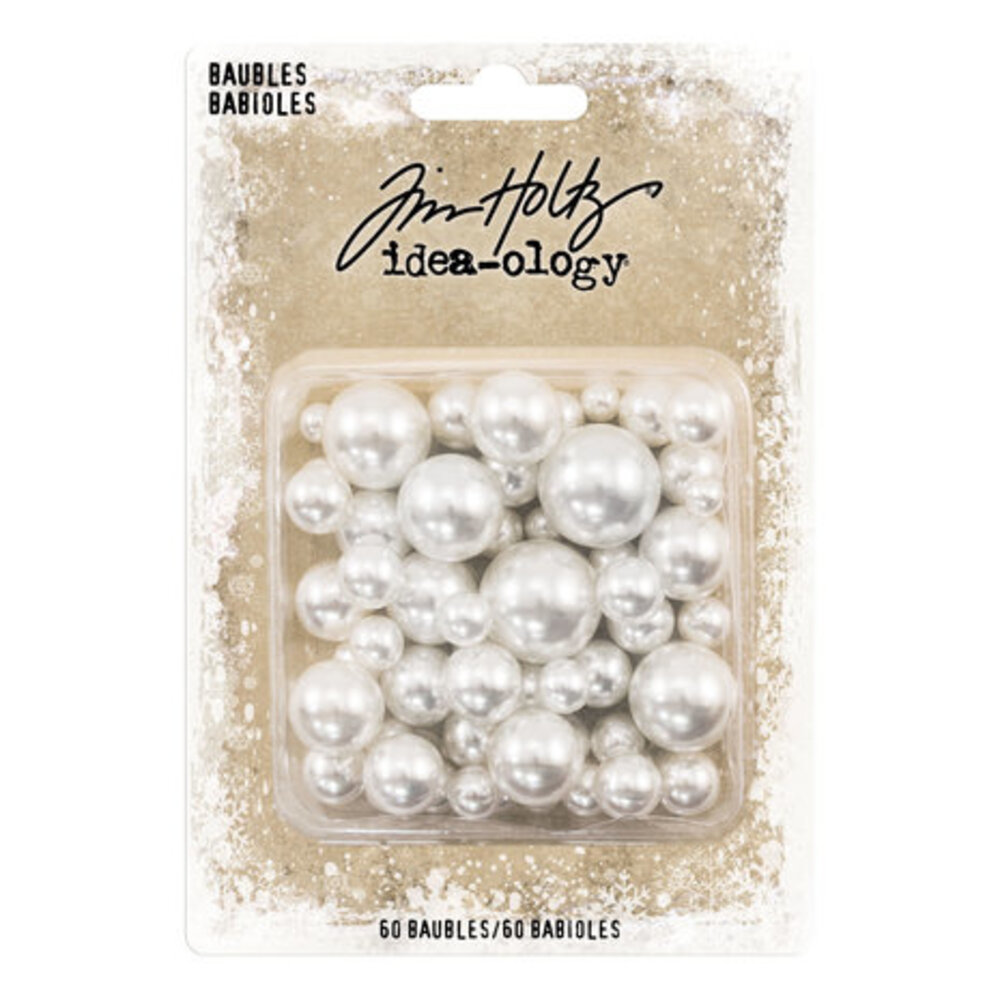 Idea-ology Tim Holtz Christmas Baubles (TH94099) Idea-ology Tim Holtz Christmas Baubles (TH94099)
