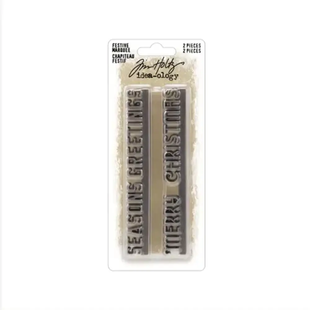 Idea-ology Tim Holtz Christmas Festive Marquee (TH94357) Idea-ology Tim Holtz Christmas Festive Marquee (TH94357)