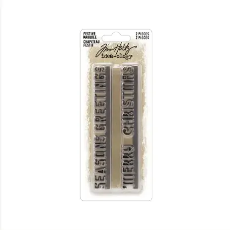 Idea-ology Tim Holtz Christmas Festive Marquee (TH94357) Idea-ology Tim Holtz Christmas Festive Marquee (TH94357)