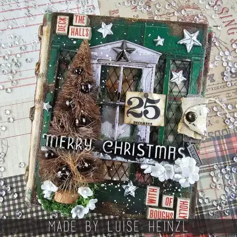 Idea-ology Tim Holtz Christmas Festive Marquee (TH94357) Idea-ology Tim Holtz Christmas Festive Marquee (TH94357)